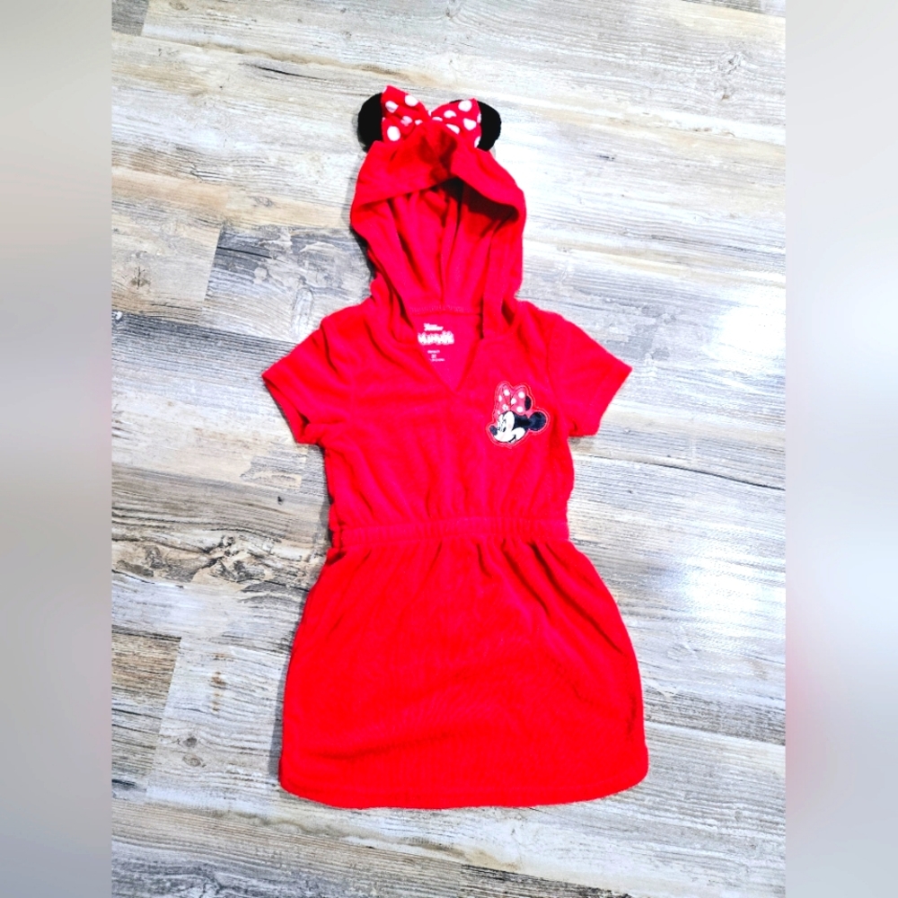 Disney junior minnie mouse swim cover up